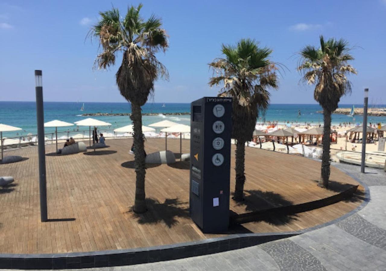 תל אביב 1B Patio Beach House Premium Location W/2 Balcony מראה חיצוני תמונה